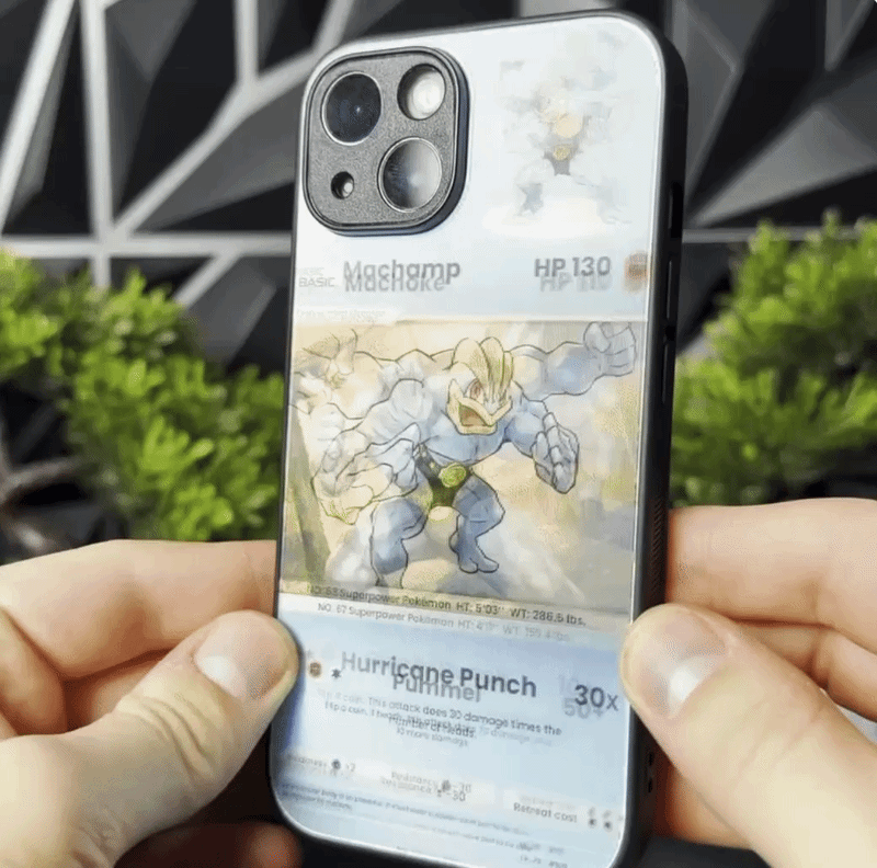 LumiCase 3D Reflective Machamp Case