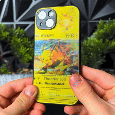 LumiCases 3D Reflective Pikachu Case